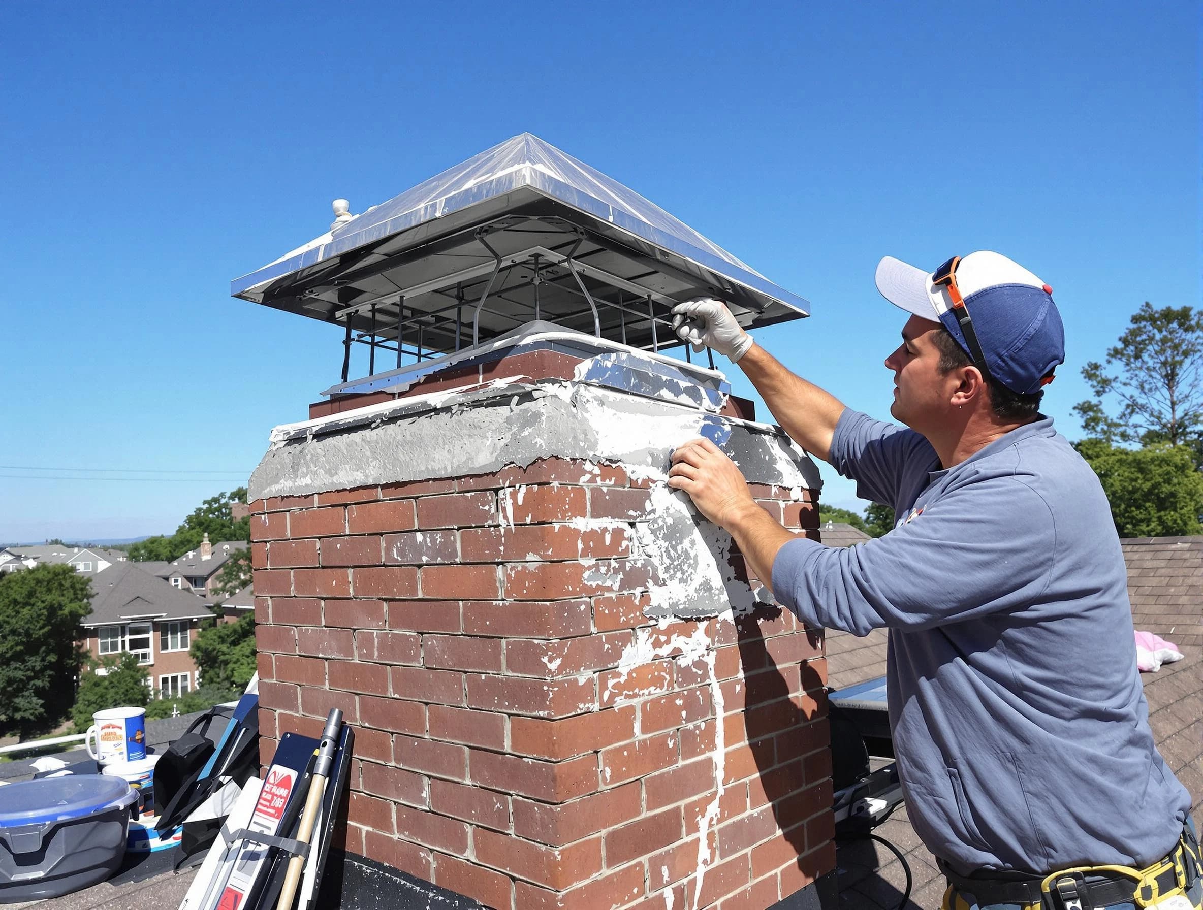 Chimney Crown Services service in Peters, PA